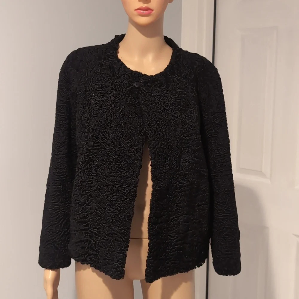 Persian lamb vintage jacket